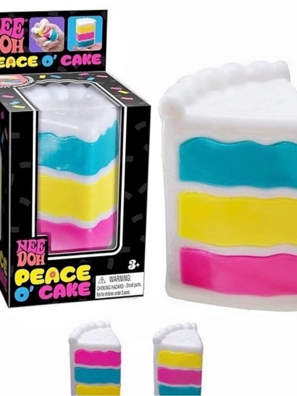 Peace O' Cake, Fuzzball, 1 Nice Ice,3pckFuzz,3 pack Jackglow.Genuine